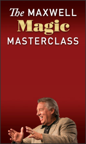 Maxwell Magic Masterclass